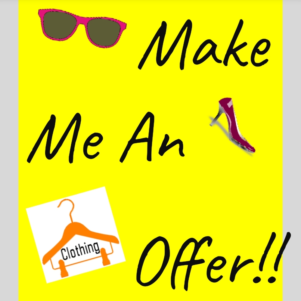 I love reasonable offers 🥰